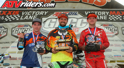 GNCC Racing Pro ATV Podium