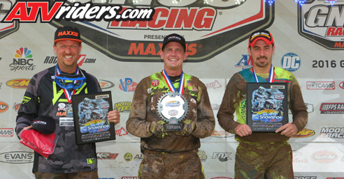 GNCC Racing Pro 4x4 ATV Podium