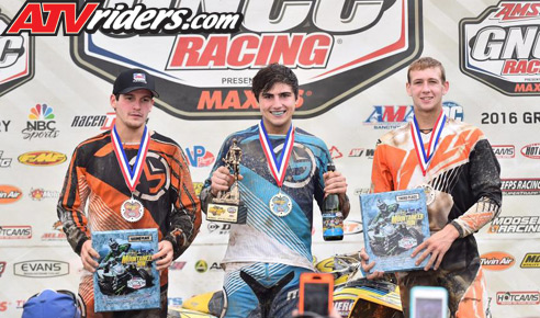 GNCC Racing Pro-Am XC2 ATV Podium