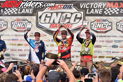 GNCC Racing Pro ATV Podium