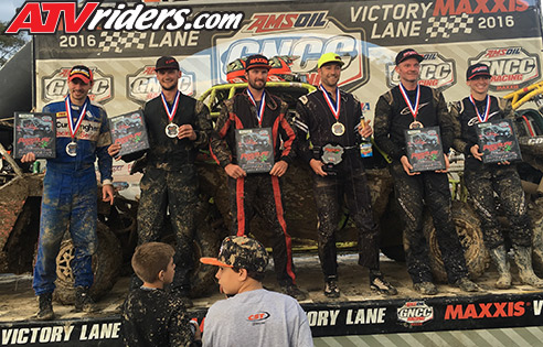 GNCC Racing Pro SxS class Podium