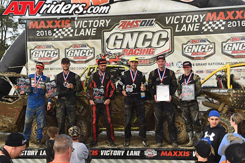 GNCC Racing Pro SxS Podium