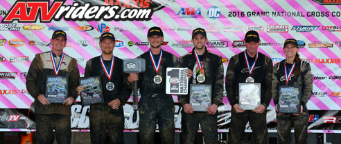 GNCC Racing Pro SxS Podium