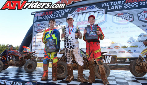 GNCC Racing Youth Overall Podium