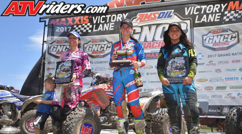 Women WXC ATV Podium GNCC Racing