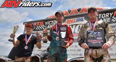 Morning ATV Podium GNCC Racing