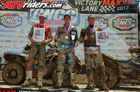 Morning Overall ATV Podium GNCC Racing