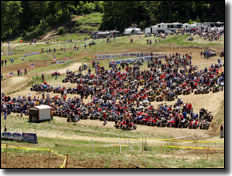 ATV Motocross Track Start