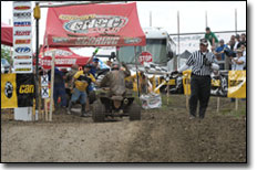 Bill Ballance GNCC YFZ450 ATV Finish