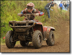 Polaris ATV rider Daryl Rath
