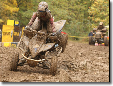 Traci Cecco Yamaha YFZ450 ATV