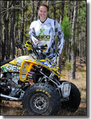 Jennifer Albight YFZ450 ATV