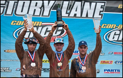 Bill Ballance GNCC ATV Podium