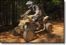 Adam McGill CanAm DS450 ATV