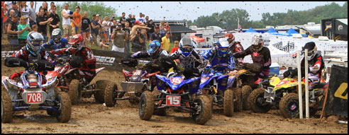 Jeff Pickens Yamaha YFZ450 ATV