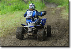 Kristen Atwell Yamaha YFZ450 ATV