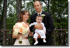 Rick Cecco - Wedding Ceremony - baby Kane