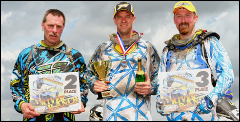 GNCC Morning ATV Podium