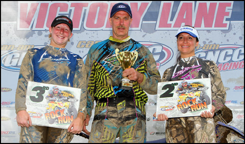 GNCC Morning ATV Podium