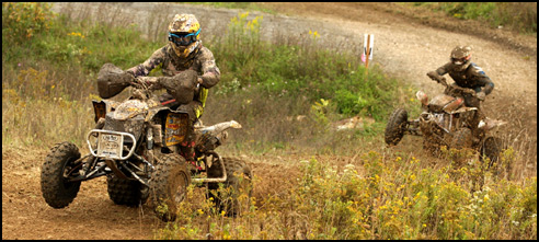 Adam McGill CanAm DS450 ATV
