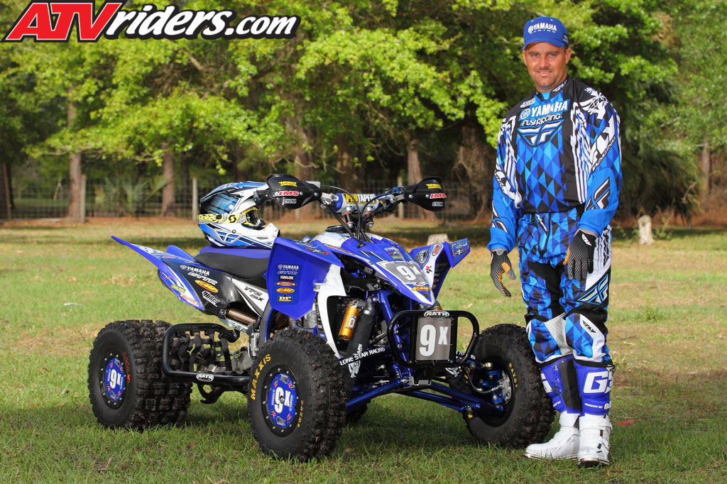 YFZ 450 синий