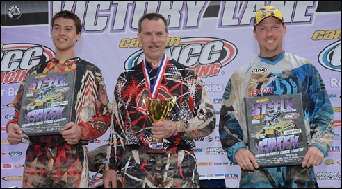 GNCC Morning ATV Podium