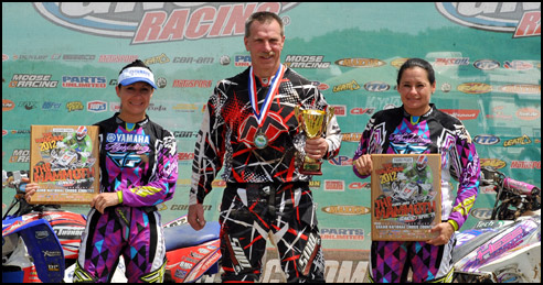 GNCC Morning ATV Podium