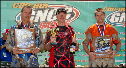 GNCC Morning ATV Podium