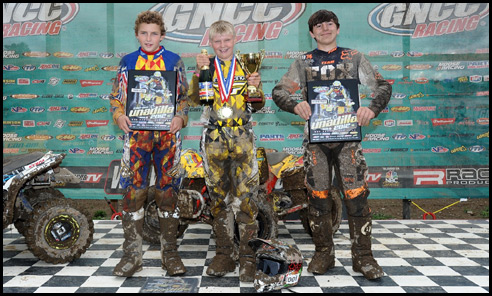 GNCC Youth ATV Podium