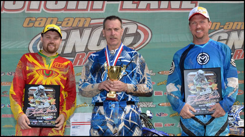 GNCC Morning ATV Podium