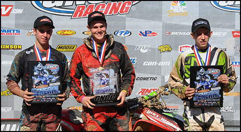 GNCC XC2 Pro-Am ATV Podium