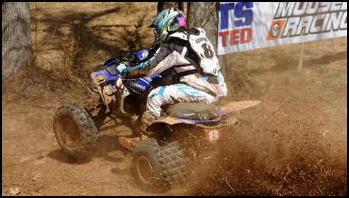 #8 Johnny Gallagher - Yamaha YFZ450R ATV