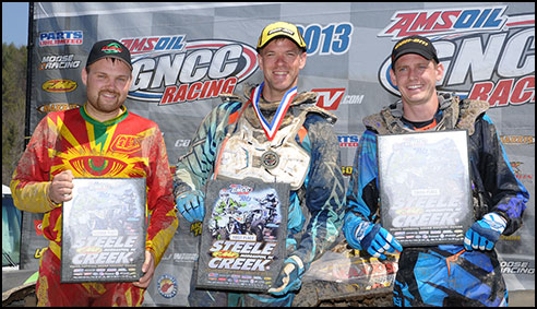 River Ranch GNCC 4x4 Podium (left to right) Bo Jones (3rd), Robert Smith (1st), Bryan Buckhannon (2nd) 