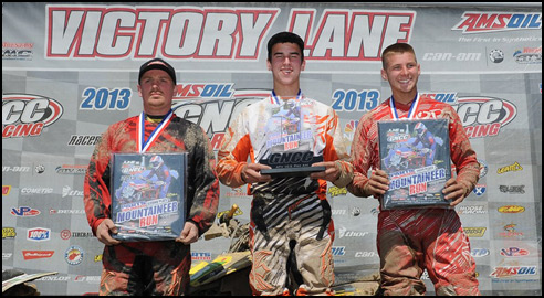 GNCC XC2 Pro-Am ATV Podium