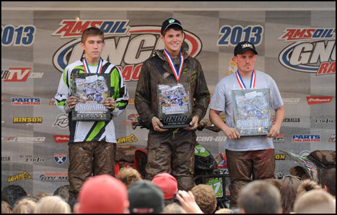 GNCC XC2 Pro-Am ATV Podium