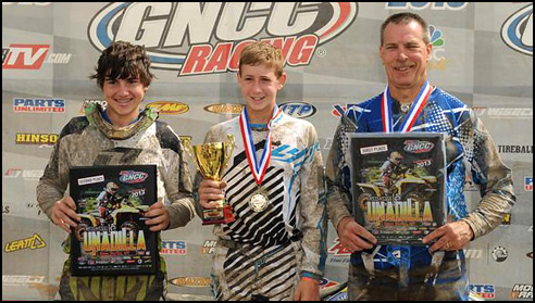 GNCC Racing Morning ATV Podium