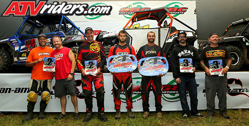 Heartland Challenge 800cc UTV Class Podium