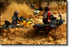 2009 Highlifter Mud Nationals - Mud Bog Pit ATV Women Racing