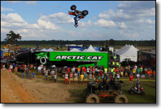 2009 Highlifter Mud Nationals -  Colten Moore ATV Freestyle Back Flip