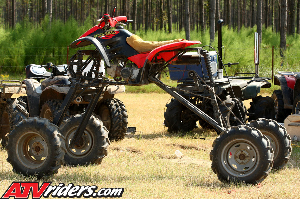 lifted ATVs wasn't just reserved for the utility ATVs as proven with t...