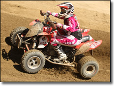 Angela Butler - Polaris Outlaw 525S ATV