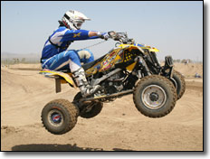 Brandon Smith - Motoworks CanAm DS450 ATV Holeshot