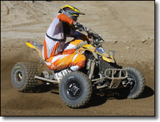 Brandon Smith Can-Am Motoworks DS450 ATV Race Team