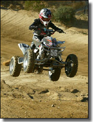 Caide Hunt Polaris Outlaw ATV