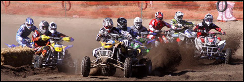 John Natalie - CanAm DS450 ATV Holeshot
