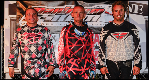 Extreme Drit Track Pro-Am ATV Podium