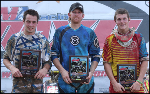 Afternoon ATV Class Podium