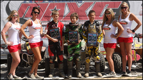 Afternoon ATV Class Podium