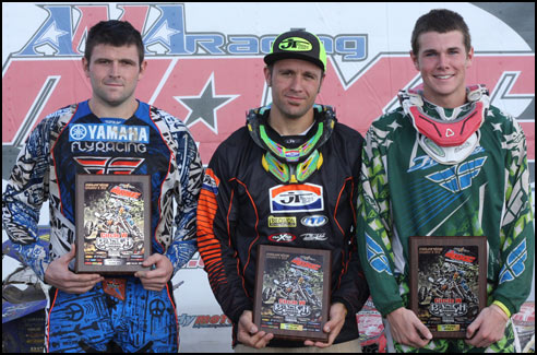 ATV Class Overall Podium