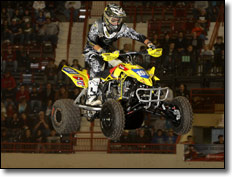 Dustin Wimmer - Suzuki LTR450 ATV Arenacross